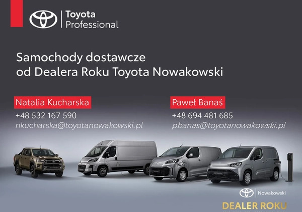 Toyota Proace City Verso cena 146000 przebieg: 5, rok produkcji 2023 z Otwock małe 106